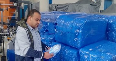 ضبط مصنع لتصنيع الكمامات بدون ترخيص وتحريز 151 ألف قطعة غرب الإسكندرية
