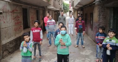 مبادره شبابية لتعقيم وتطهير شوارع عين شمس لمواجهة كورونا