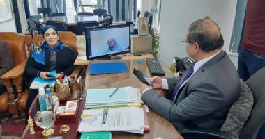 الفيديوكونفرانس بديل آمن لاجتماعات وكيل صحة المنوفية بمديرى الإدارات 