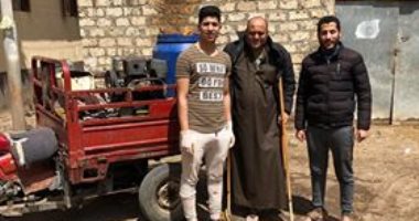 شباب أبو المعاطى بالدقهلية يعقمون القرية لمواجهة فيروس كورونا المستجد