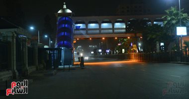 هدوء تام بشوارع القاهرة والجيزة مع دخول اليوم السابع لحظر التجول 