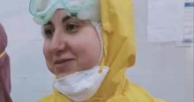 تكريم الطبيبة "آية الحديدى" لمرافقتها أول حالة كورونا فى المنصورة