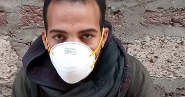 بالجوانتى والكمامة.. ميلاد يشارك فى مبادرة "اليوم السابع" لمواجهة كورونا