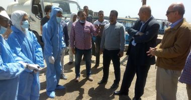 سكرتير محافظة سوهاج يتفقد أعمال التطهير بمركز ومدينة المراغة 