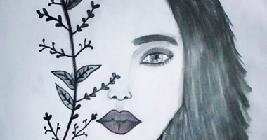 نورهان تشارك صحافة المواطن عددا من لوحاتها لإبراز موهبتها الفنية