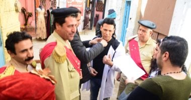صور.. كواليس مسلسل "ولاد إمبابة" بحضور سعد الصغير وفريدة سيف النصر