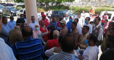 تعقيم 3 مناطق سكنية فى مدينة سفاجا لمواجهة فيروس كورونا .. صور 