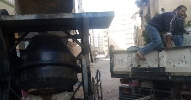 صور.. حملة لإزالة التعديات ومخالفات البناء بمدينة مرسى مطروح