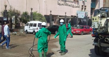محافظ المنوفية: تطهير المنشآت الحكومية وفض الأسواق لمواجهة "كورونا"