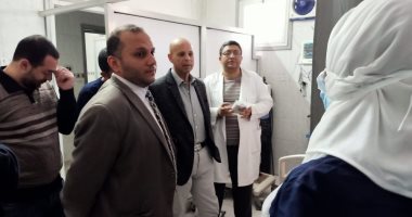 وكيل "صحة الشرقية" يتابع خطة التجهيز الطبى لمستشفيات الصدر والحميات بالزقازيق