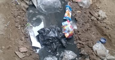 شكوى من تراكم مياه الصرف الصحى بشارع فاروق مبروك فى بشتيل بالجيزة