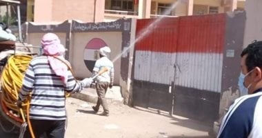 مبادرة من أهالى قرية كتامة بالغربية لتطهير وتعقيم الشوارع والمحلات