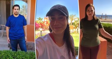 رسالة شكر من المصريين العائدين من أمريكا للرئيس السيسي.. السباحة العالمية فريدة عثمان: كل شيء منظم وجيد.. مصرية عائدة من نيويورك: وزيرة الهجرة قامت بمجهود جبار في عودتنا.. ومش بنخرج من الغرفة والأكل فوق الممتاز