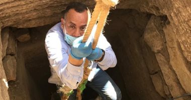 مصطفى وزيرى: نزلنا إلى بئر بعمق 12 متر لكتشف الجزء الغربى من جبانة سقارة
