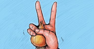 كاريكاتير كويتى يسلط الضوء على محاولات العلماء لإيجاد علاج لكورونا 