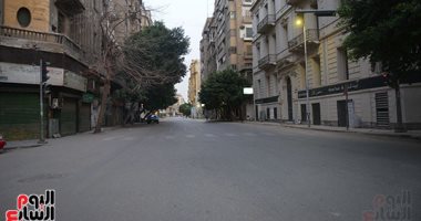 المصريون يلتزمون بحظر التجول فى يومه الـ12 بمختلف أنحاء القاهرة والجيزة