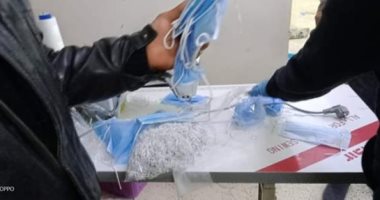 ضبط كمامات وكحول إيثلي مجهولة المصدر بـ3 محلات وصيدلية بالعبور
