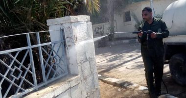 صور.. شن حملات الرش والتعقيم والنظافة بالشوارع لمواجهة كورونا فى الأقصر
