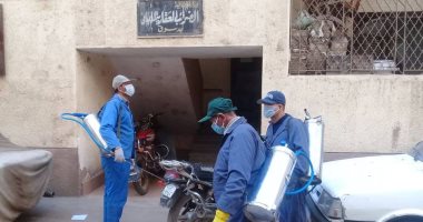 فض سوقين بإحدى القرى وتعقيم المصالح الحكومية وإزالة تعديات بكفر الشيخ