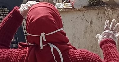  رفع 10 طن من القمامة والمخلفات الصلبة بقرية جزيرة شندويل بسوهاج