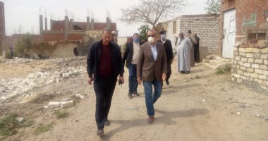 محافظ القليوبية يقود حملة إزالة للتعديات بحرم محور الطوارئ بالجبل الأصفرة وتنفيذ 96 حالة