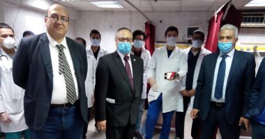 لجنة أزمات جامعة الأزهر تتابع إجراءات مواجهة فيروس كورونا بقطاع المستشفيات