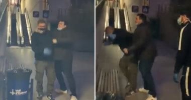 تعصب حتى الموت.. شاهد اشتباك بين ألتراس برشلونة وإسبانيول داخل حجر صحى