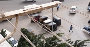 شكوى من موقف عشوائى للتكاتك بالقرب من سراى القبة بحى الزيتون
