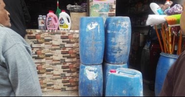 ضبط 10 آلاف لتر كلور داخل مخزن بدون ترخيص فى الإسكندرية