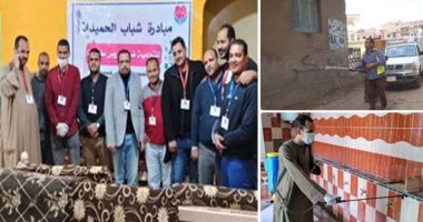 "أيد واحدة".. الأهالى يعقمون المحافظات بالجهود الذاتية.. التوعية والتشديد على تنفيذ الإجراءات الاحترازية أبرز أسلحة مواجهة كورونا.. والشعب جيش أبيض آخر يصطف إلى جانب الأطباء للقضاء على الفيروس القاتل