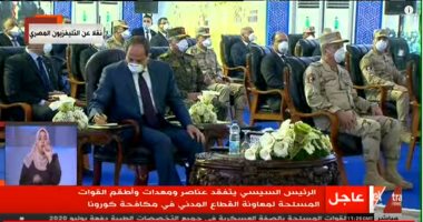 السيسي: كل السلع متوفرة والحد الأدنى للاحتياطى الاستراتيجى لا يقل عن 3 أشهر