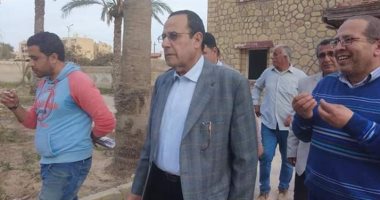 محافظ شمال سيناء يتفقد أعمال تطوير مدينة العريش