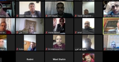 جامعة المنوفية تعقد اجتماع مجلس الدراسات العليا والبحوث بالفيديو كونفرانس