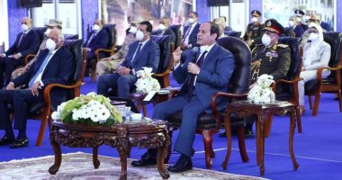 الرئيس السيسى: "عاوزين نحتفل بأن مصر ليس بها اصابات أو فيات بسبب كورونا" 