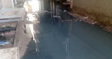 قارئ يشكو انتشار مياه الصرف الصحى بمنطقة المبنى الجديد بالمرج الجديدة