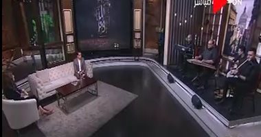 المنشد محمود هلال يتألق فى استوديو "كل يوم" بأغنية أم كلثوم "القلب يعشق كل جميل"