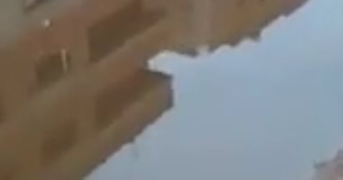 سيبها علينا.. شكوى من غرق قرية الإصلاح بقليوب بمياه الصرف الصحى
