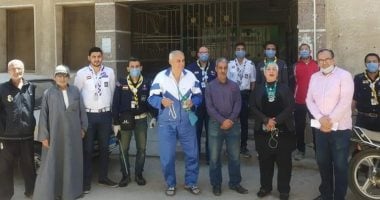 تعقيم مبنى دار المسنين ببنى سويف ضمن إجراءات مواجهة فيروس كورونا