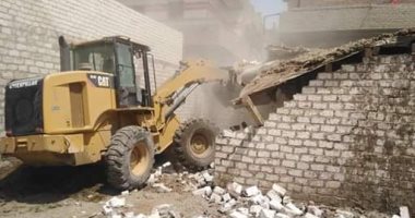 صور.. استرداد 154 فدانا خلال حملات لإزالة التعديات على الأراضى بالمنيا