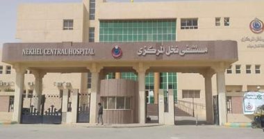 تنفيذ أعمال تعقيم كامل لمستشفى نخل بوسط سيناء 