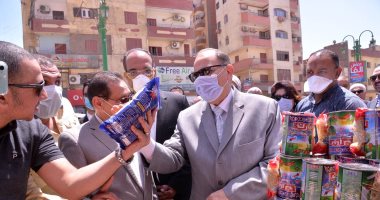 ياميش ومكسرات وخضراوات.. افتتاح معارض سلع غذائية بأسعار مخفضة بأسيوط (صور)