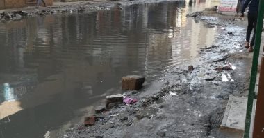 شكوى من انتشار القمامة ومياه الصرف الصحى بمنطقة  العزبة البيضاء بالقليوبية