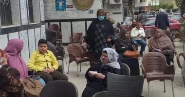 تنظيم صرف المعاشات بتأمينات طنطا فى الغربية