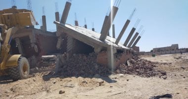 فيديو وصور.. محافظة جنوب سيناء تشن حملات إزالة تعديات على أملاك الدولة
