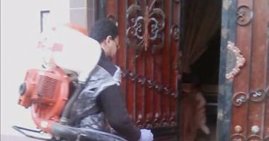 تطهير شوارع كفر بهوت فى الدقهلية للوقاية من فيروس كورونا