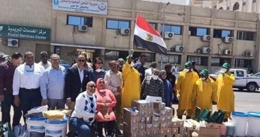 "كلنا هنساعد بعض".. صحة البحر الأحمر تتلقى مساعدات مادية وعينية للوقاية من كورونا.. المنشآت السياحية تقدم كمية من المواد الخام للتطهير والتعقيم.. والكنيستان الأرثوذكسية والكاثوليكية تقدمان مبالغ مالية