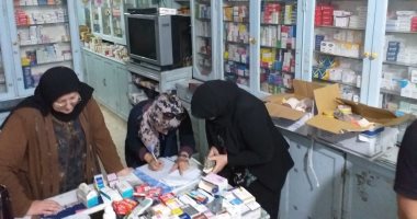 تحرير 40 محضر مخالفة لصيدليات بـ7 مدن بالقليوبية وضبط أدوية مهربة