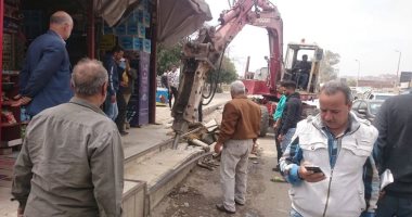 نائب محافظ القليوبية: إزالة 11 تعد على أملاك الدولة والري بشبرا الخيمة