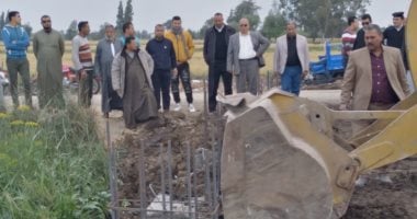 صور.. إزالة تعديات على الرقعة الزراعية بالمحلة وإحالة المخالفين للنيابة العسكرية