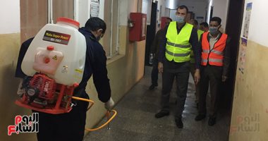 تعليم الغربية تواصل خطة تطهير مكاتب العاملين بالمديرية وإدارة شئون الطلبة